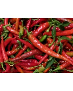 Crushed Cayenne Peppers Harvested on our Farm, Naturally Grown