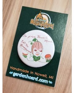 Howell Melon Festival Honeysweet Pinback Button