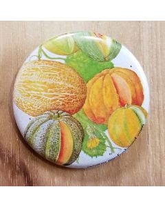 Cantaloupe Pinback Button