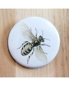 Honey Bee Pinback Button
