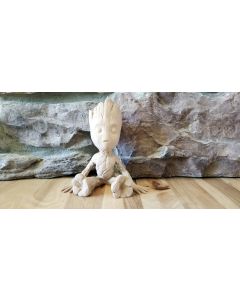 Guardians of the Galaxy Baby Groot 3D Printed Planter Made With Wood Filament
