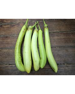 Eggplant 'Thai Long Green’ Seeds (Certified Organic)