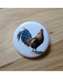 Rooster Pinback Button