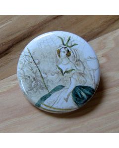 Garden Fairy Queen Pinback Button