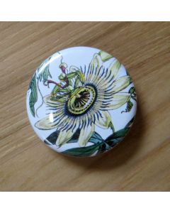 Passion Flower Pinback Button