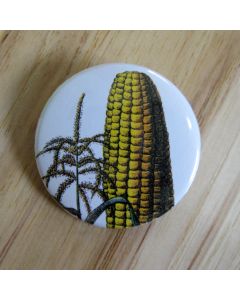 Corn Pinback Button