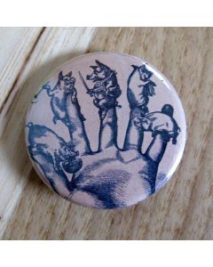 Pig Fingers Pinback Button