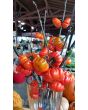 Eggplant 'Pumpkin on a Stick'