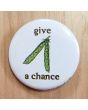 Give Peas a Chance Pinback Button