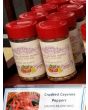 Crushed Cayenne Peppers Harvested on our Farm, Certified Organic