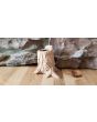 Tree Stump 3D Printed Planter Made With Wood Filament