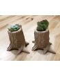 Tree Stump 3D Printed Planter Made With Wood Filament