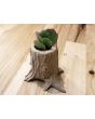 Tree Stump 3D Printed Planter Made With Wood Filament