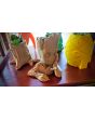 Guardians of the Galaxy Smiling Baby Groot Torso 3D Printed Planter Made With Wood Filament