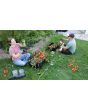 Eggplant 'Pumpkin on a Stick'
