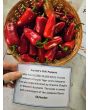 Hot Pepper 'Scarlett's Chili Variegated' Seeds (Certified Organic)
