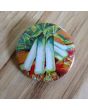 Leeks Pinback Button