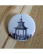Garden Pagoda Pinback Button
