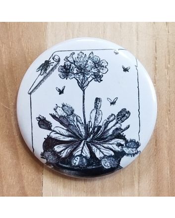 Venus Flytrap Pinback Button
