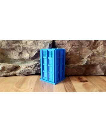 Doctor Who TARDIS Phone Booth Police Box 3D Printed Planter