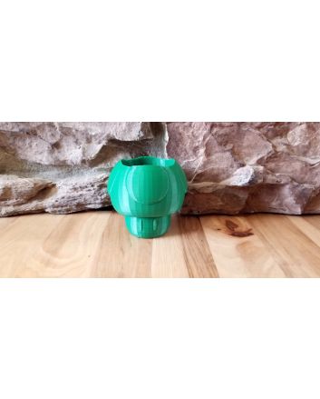 1-UP Mario Mushroom 3D Printed Planter 3"