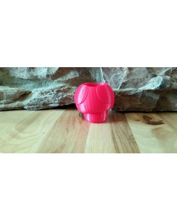 1-UP Mario Mushroom 3D Printed Planter 2.25"