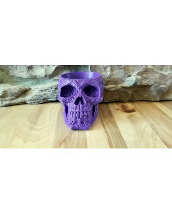 Day of the Dead Skull 3D Printed Planter