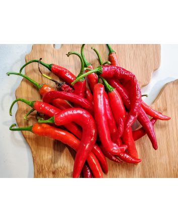 Hot Pepper ‘Goat Horn’ Seeds (Naturally Grown)