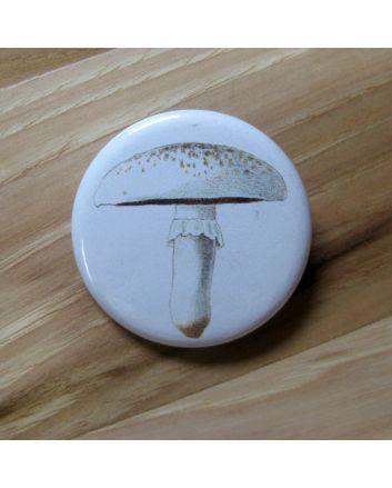 Mushroom Pinback Button