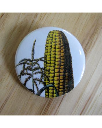 Corn Pinback Button