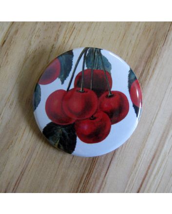 Cherries 3 Pinback Button