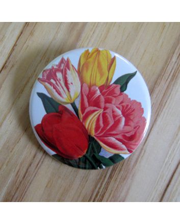 Tulips Pinback Button