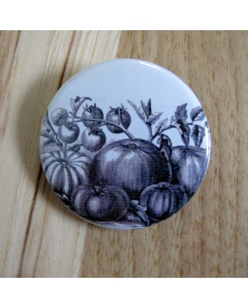 Heirloom Tomatoes Pinback Button