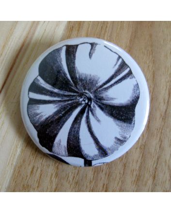 Petunia Pinback Button